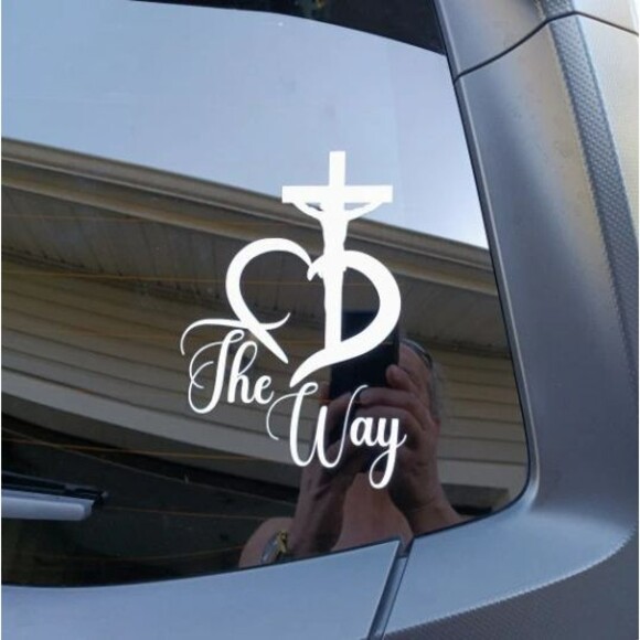 Christian Car Decal Stickers Vinyl Jesus God Laptop Cellphone Journal Stickers - Picture 3 of 5
